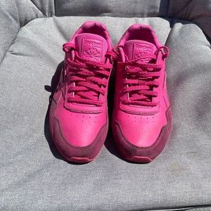 Hot Pink Reebok Classic Women Sz. 8.5